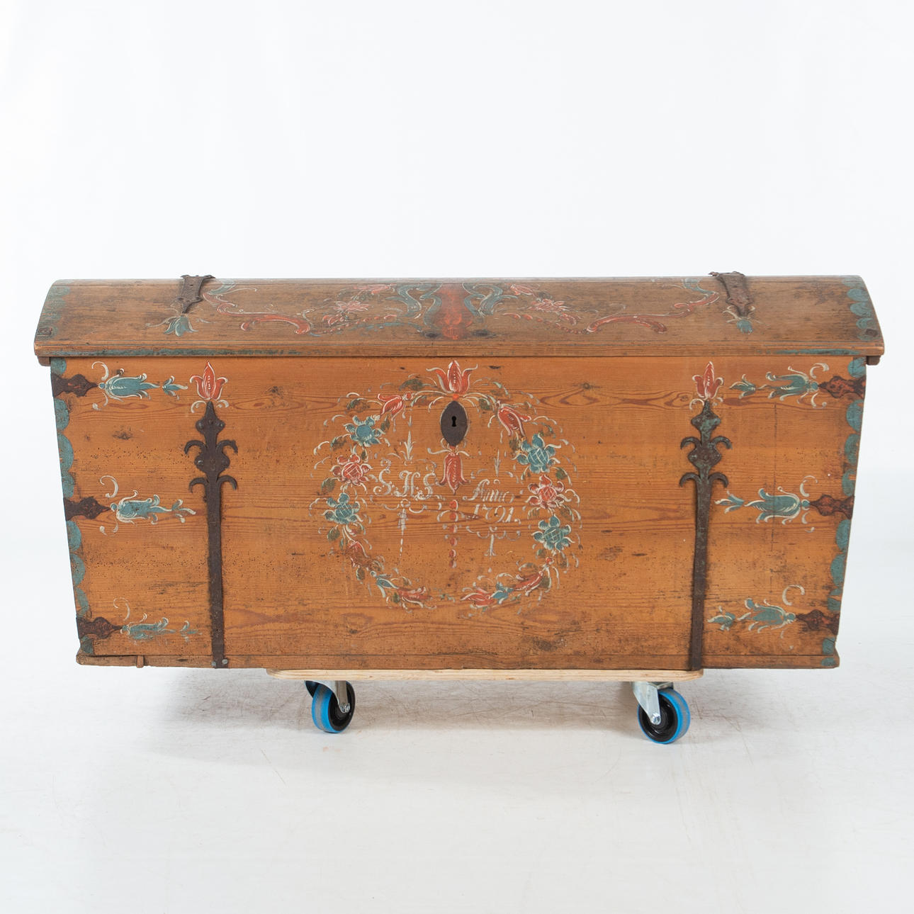 PROVINCIAL CHEST, dated 1791.