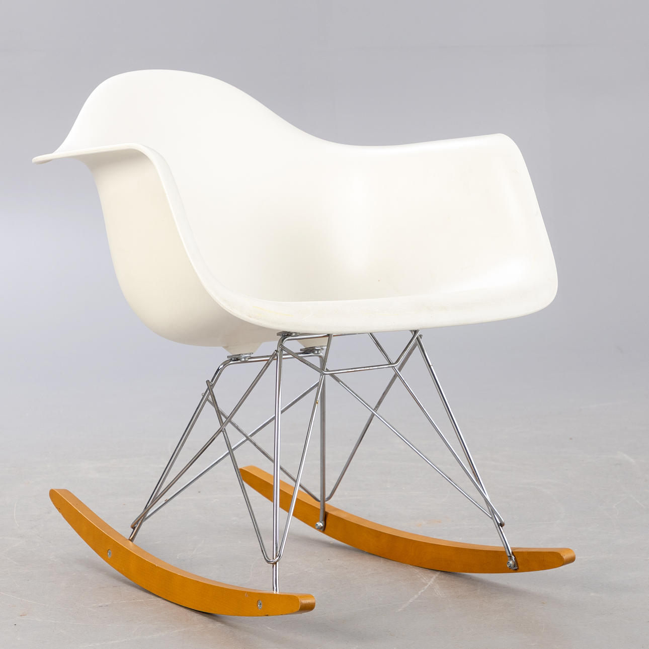 CHARLES & RAY EAMES. Vitra. 'RAR' rocking chair, 2008.