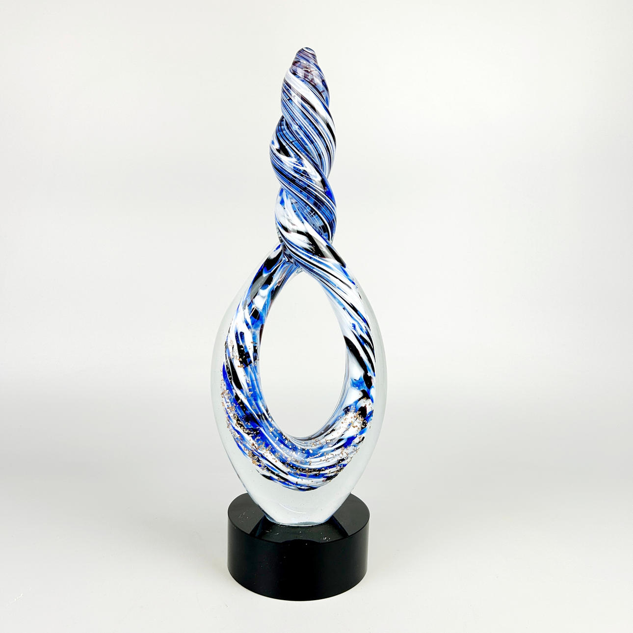 MURANO STYLE SCULPTURE.