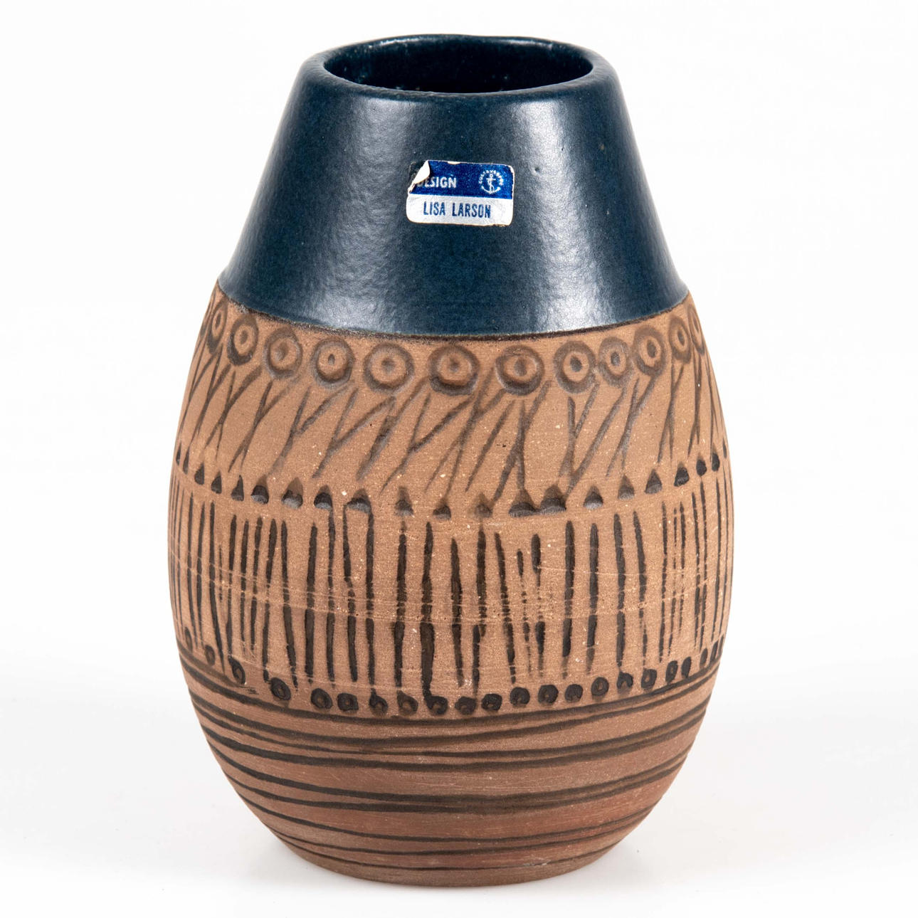 LISA LARSON. Gustavsberg, "Granada", vase, stoneware.