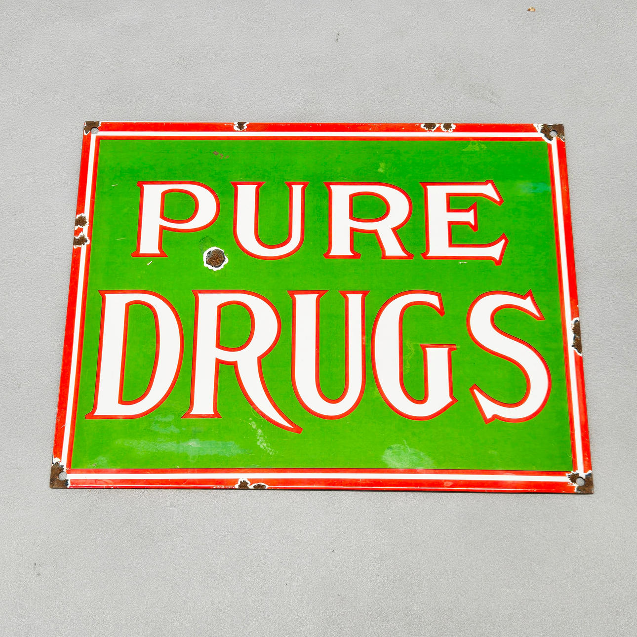 ADVERTISING SIGN.