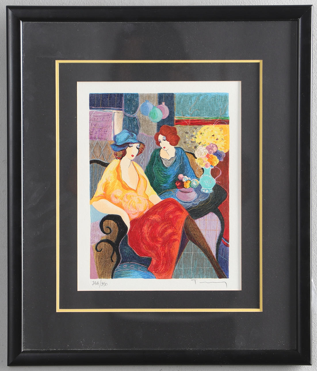 AFTER ITZCHAK TARKAY (1935-2012). A SIGNED SERIGRAPH.