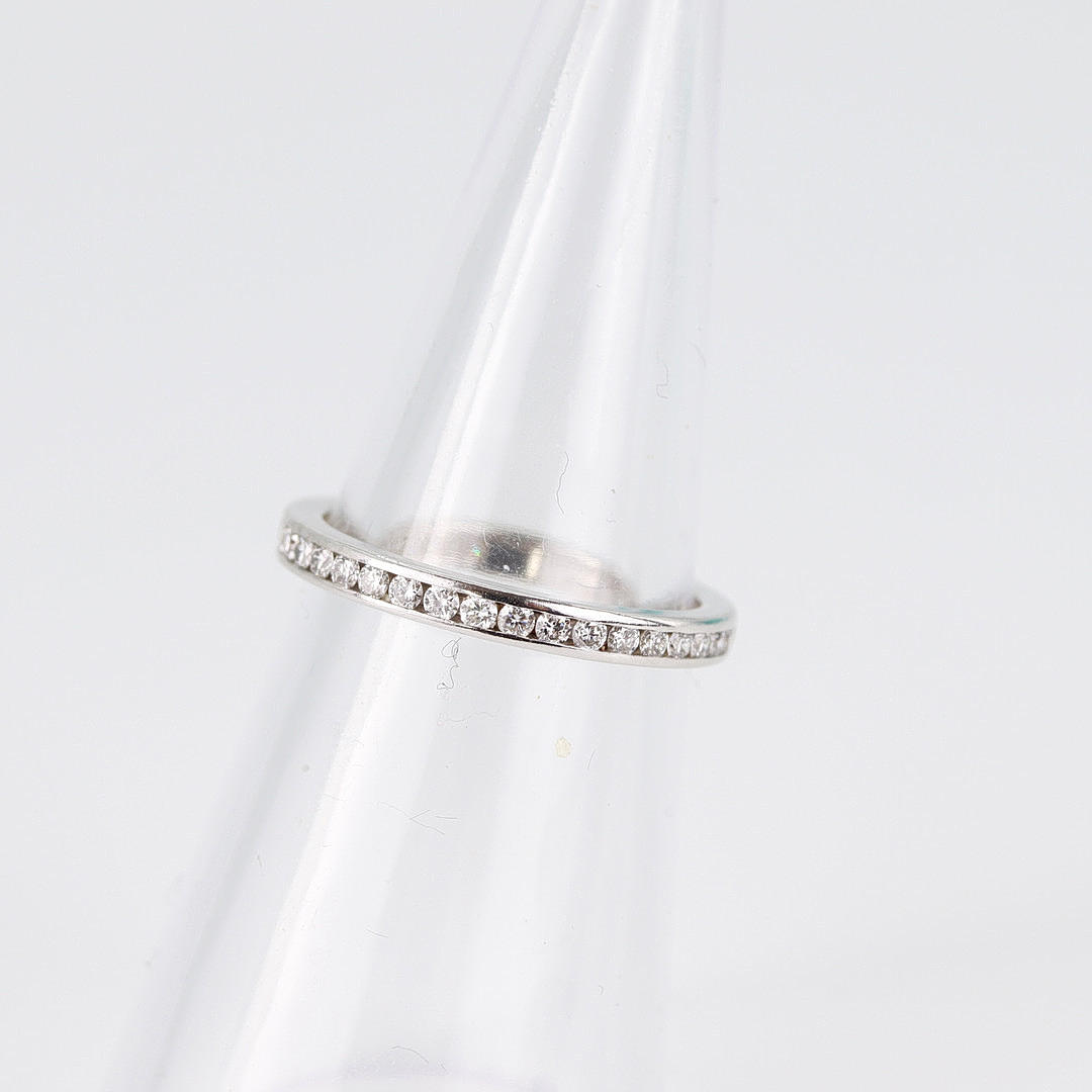 TIFFANY & CO DIAMOND FULL ETERNITY RING.