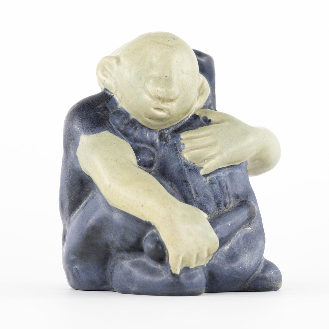 ÅKE HOLM. sculpture, troll, signed.