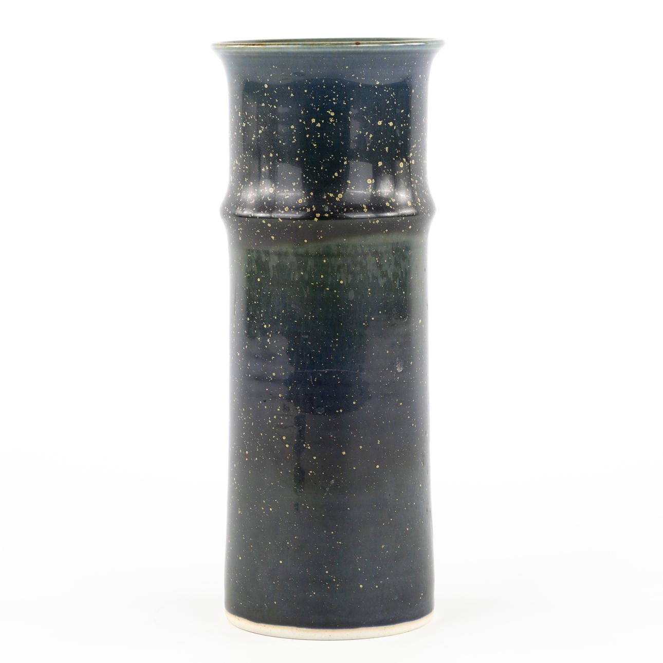 VASE, glazed stoneware, Höganäs.