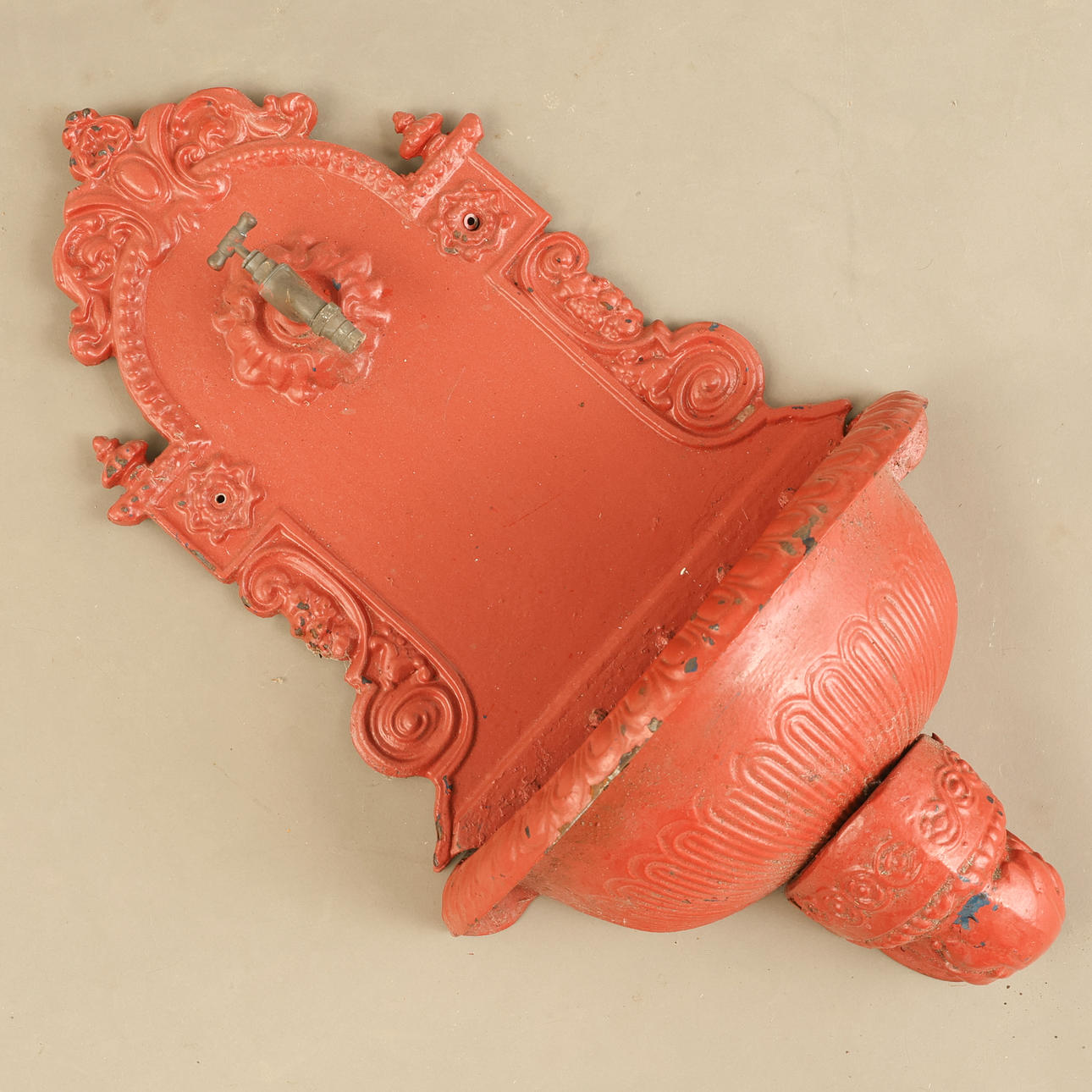 WATER SPOUT, cast iron.