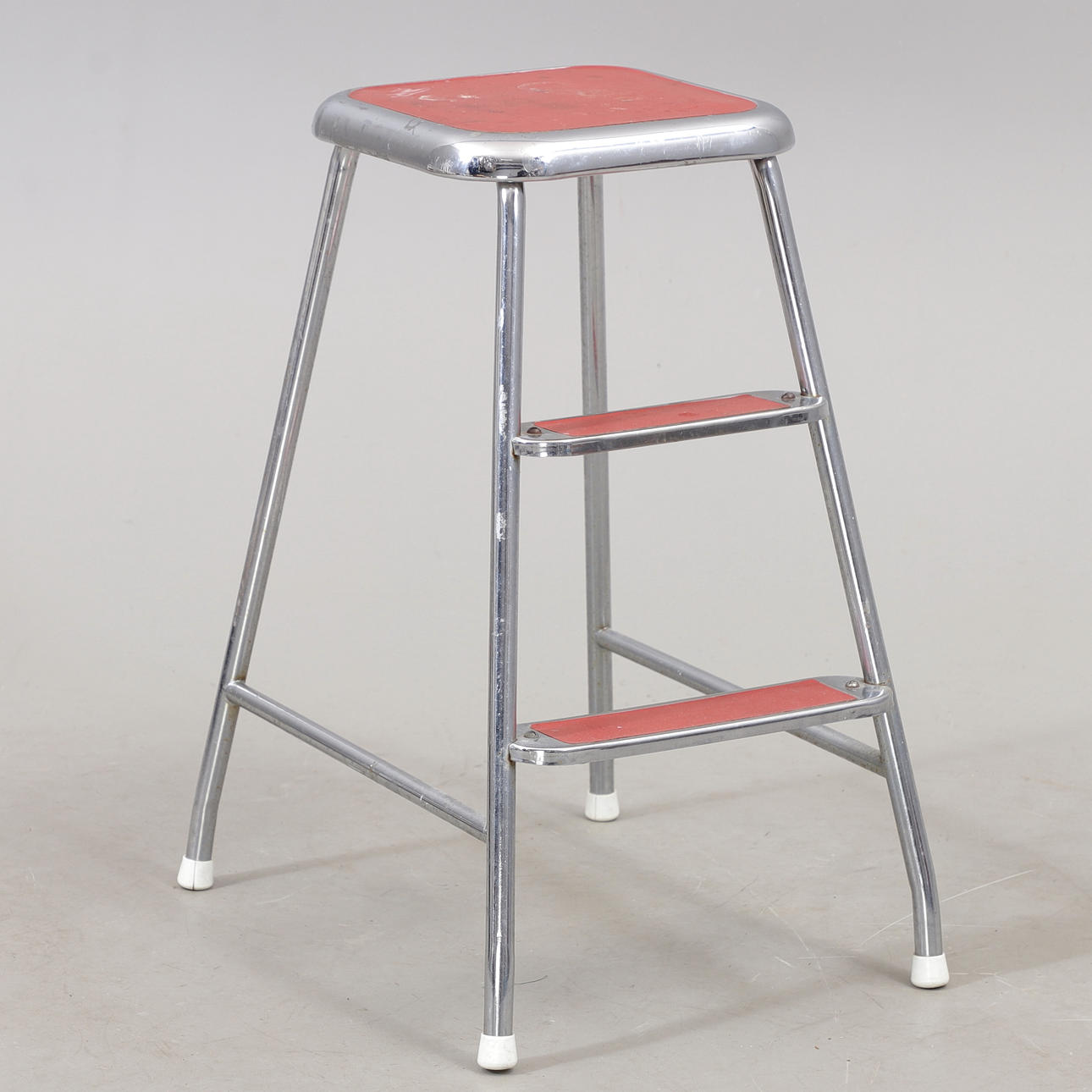 STEP STOOL, mid-20th century.