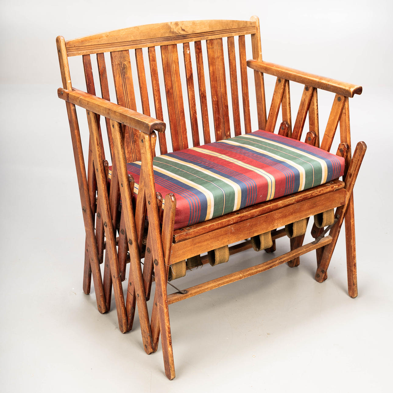SOFA, pull-out, early 20th century.