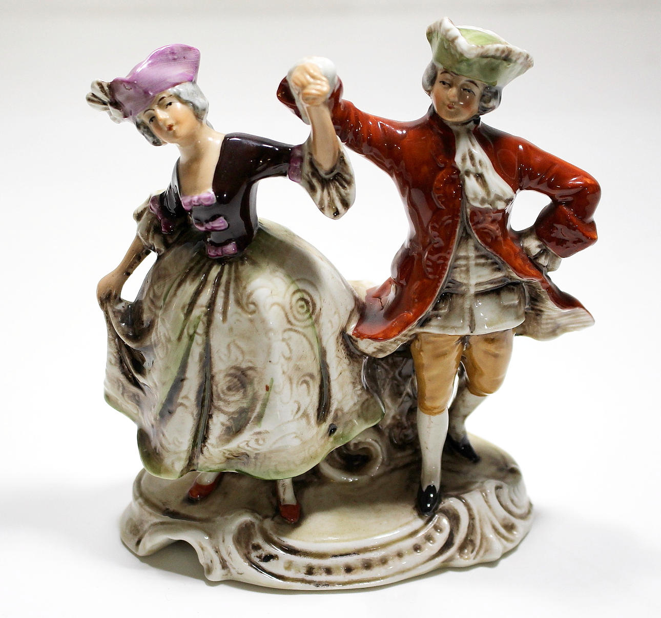 FIGURIN, porslin dansande par, Gräfentahl,Tyskland.