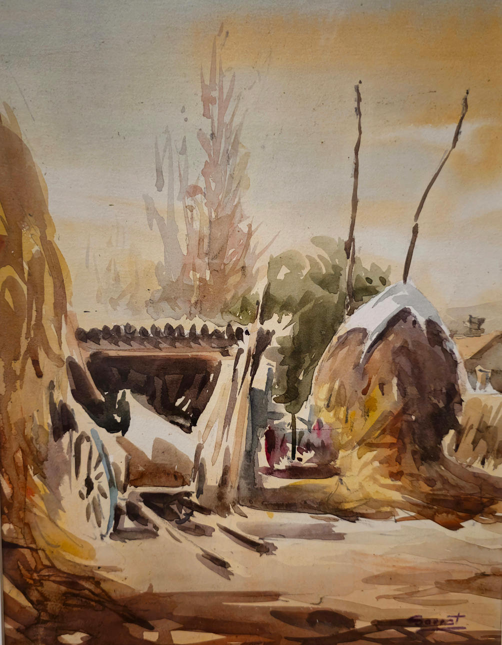 SERRAT. Rural view.