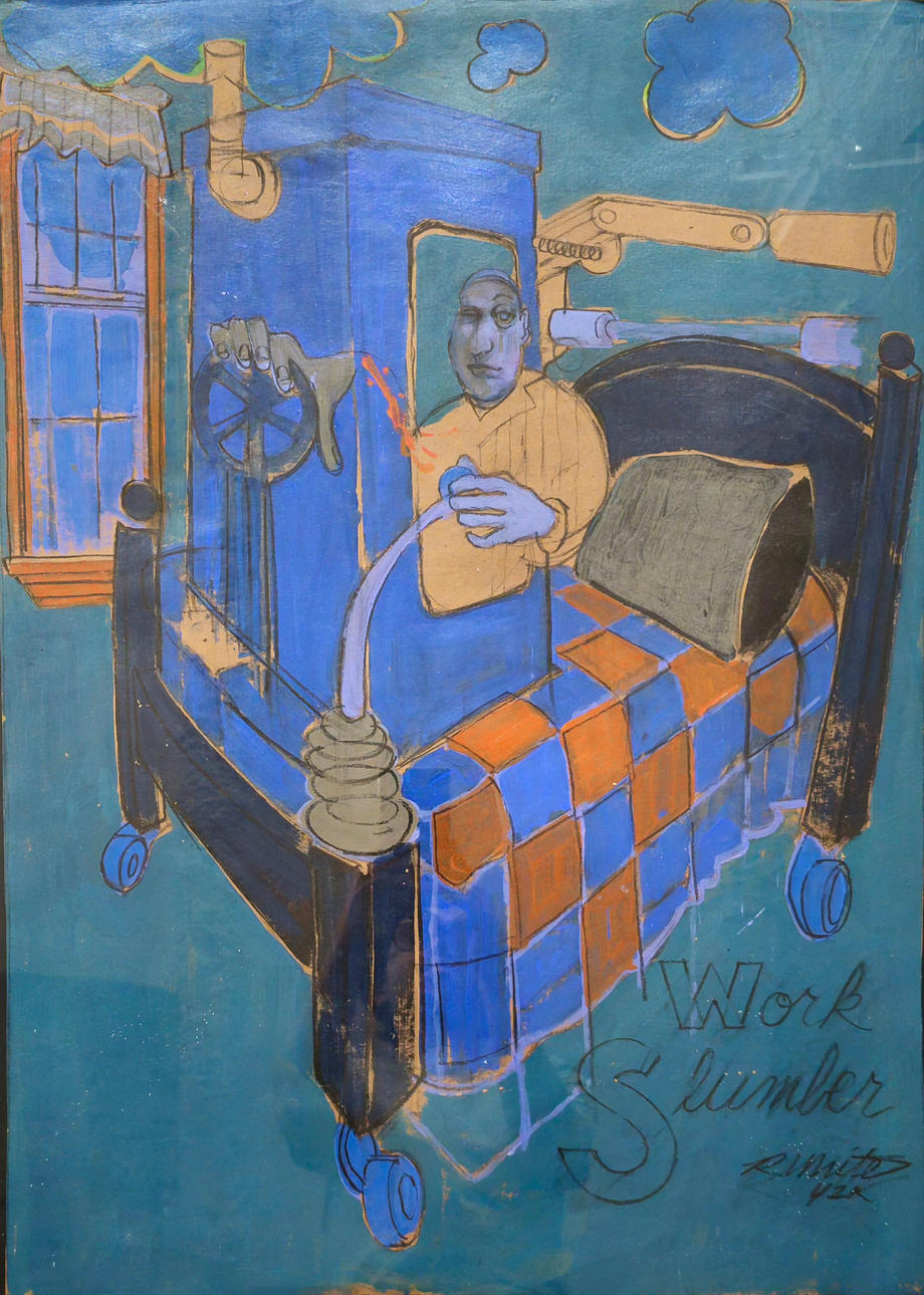 RICHARD WHITE. "Work slumber, Philadelphia".