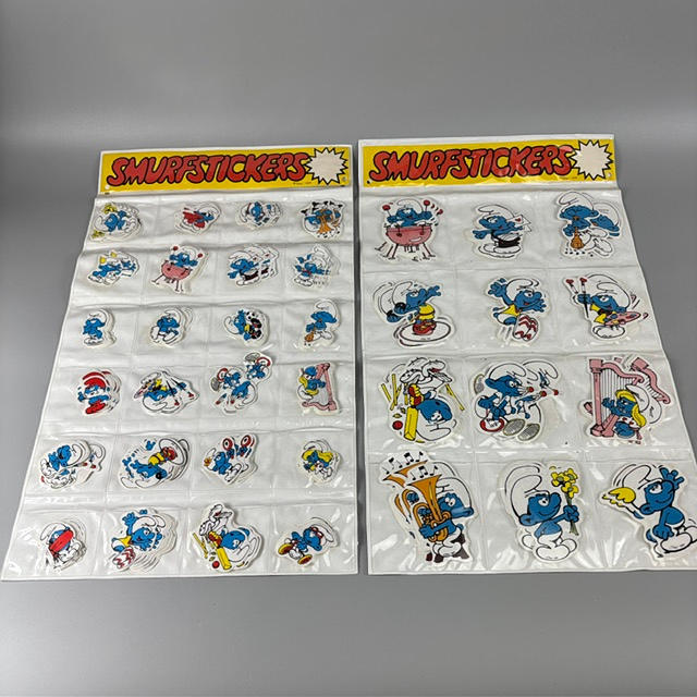 SMURFS STICKERS.