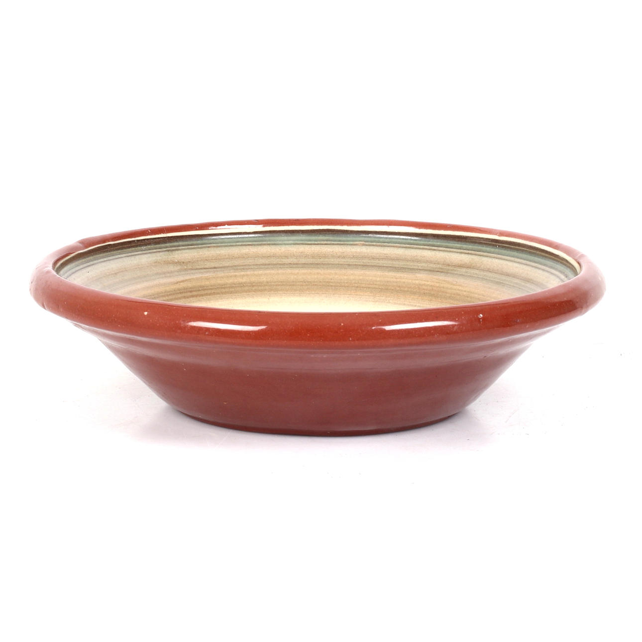 DISH, ceramic, quarter dish, Gränsfors Blomkruksfabrik.