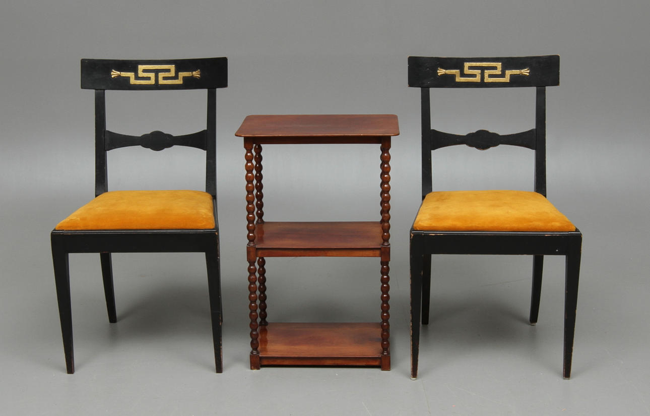 STOLAR, 1 par, TIDNINGSBORD.