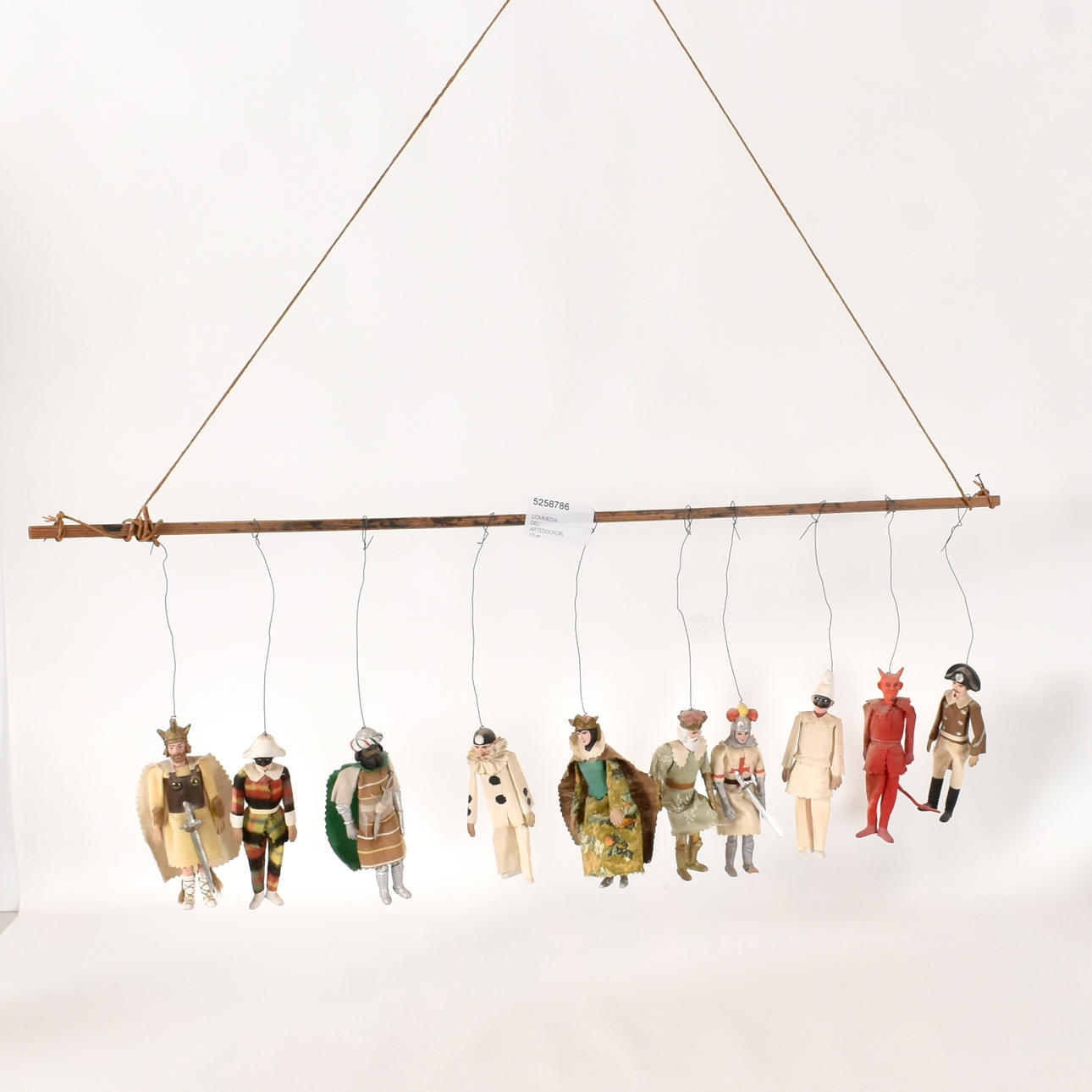 COMMEDIA DELL'ARTE DOLLS, 10 pcs.