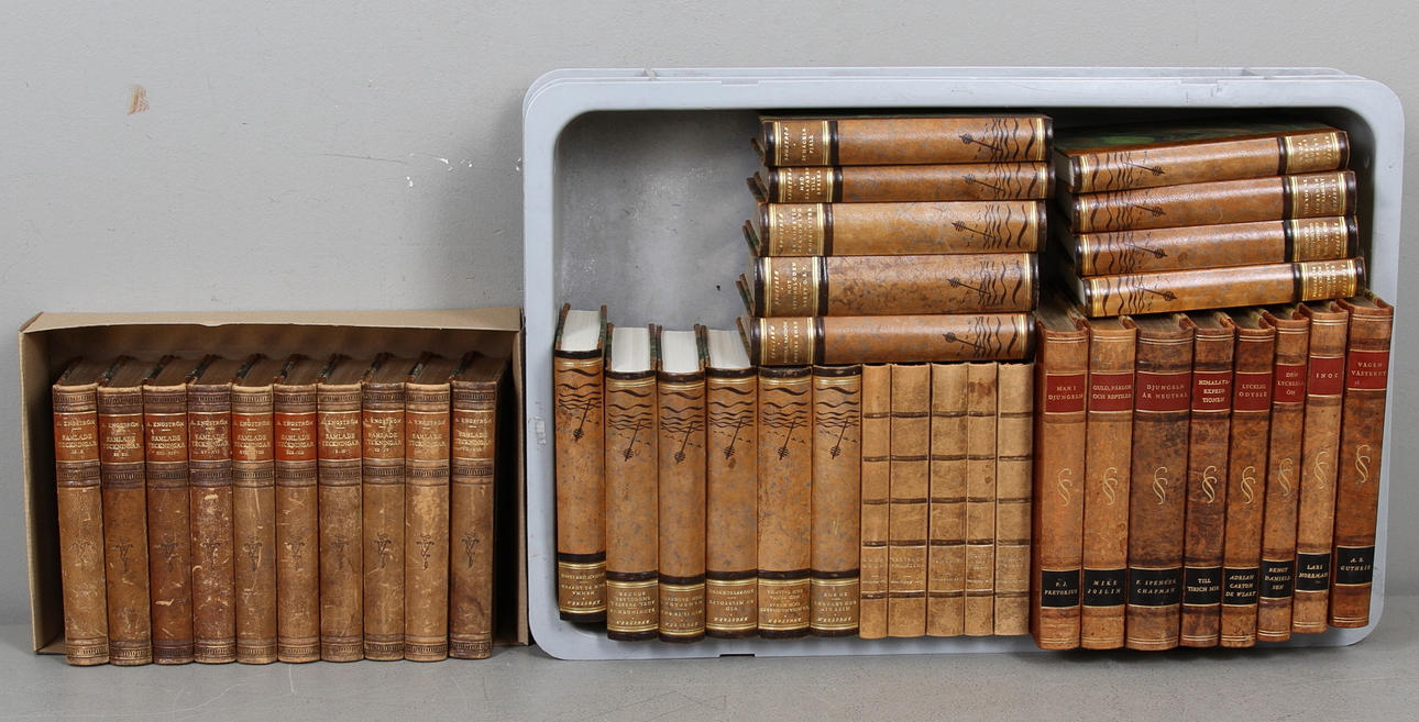 BÖCKER, 38 st, bl.a. Albert Engström.