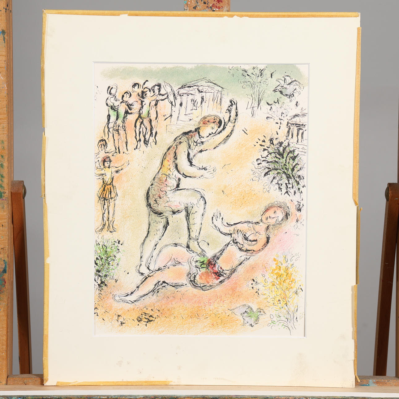 MARC CHAGALL. LITHOGRAPH.