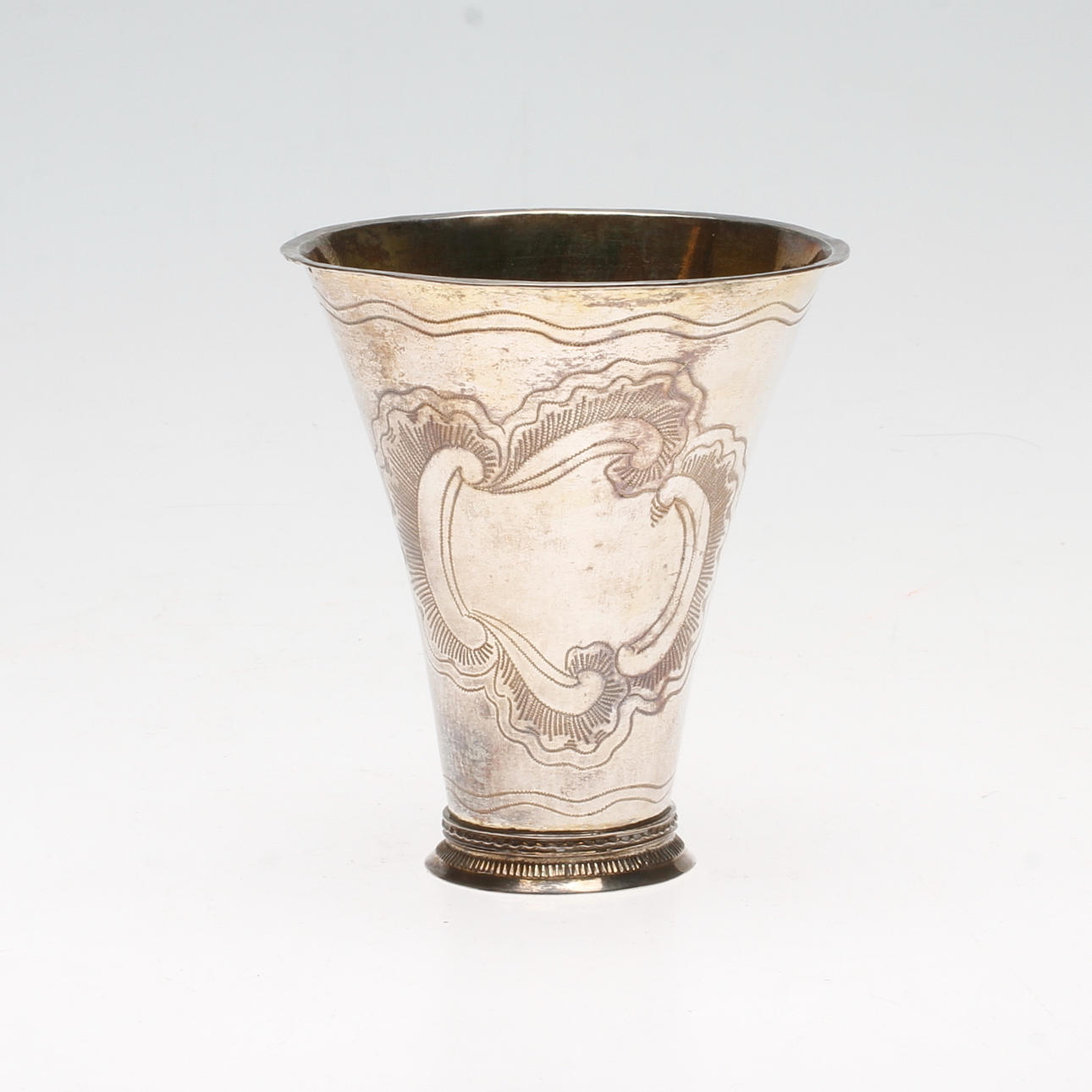 BÄGARE, silver, Christian Elof Hall(verksam 1765-1804), Laholm 1774.