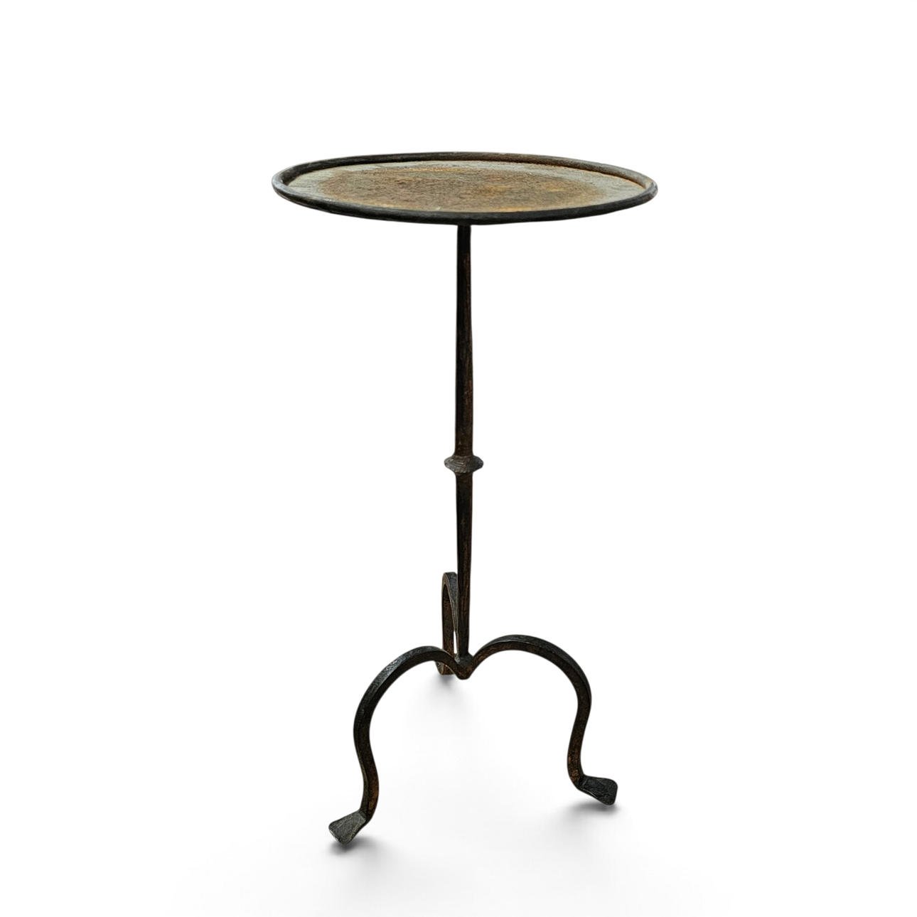 "Martini" table in cast iron.
