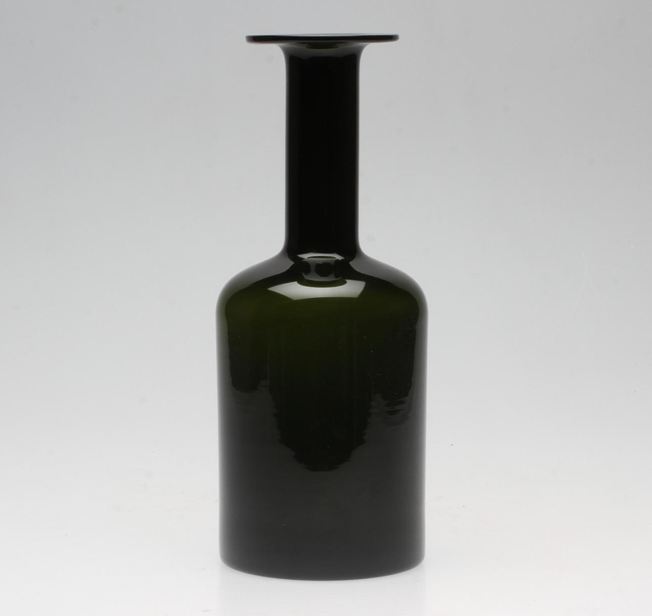 FLASKA/VAS, glas, Otto Bauer, Kastrup/Holmegaard, 1900-talets andra hälft.