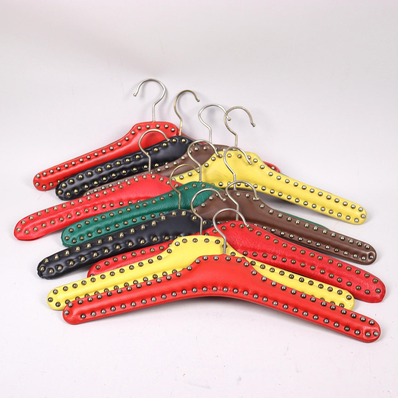 HANGERS, braid with studs, 1960s, 11 pcs.