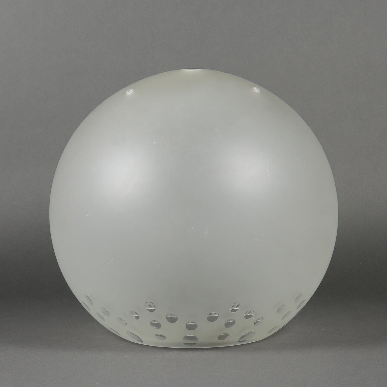 LAMP SHADE, glass, large model, mid-20th century.
