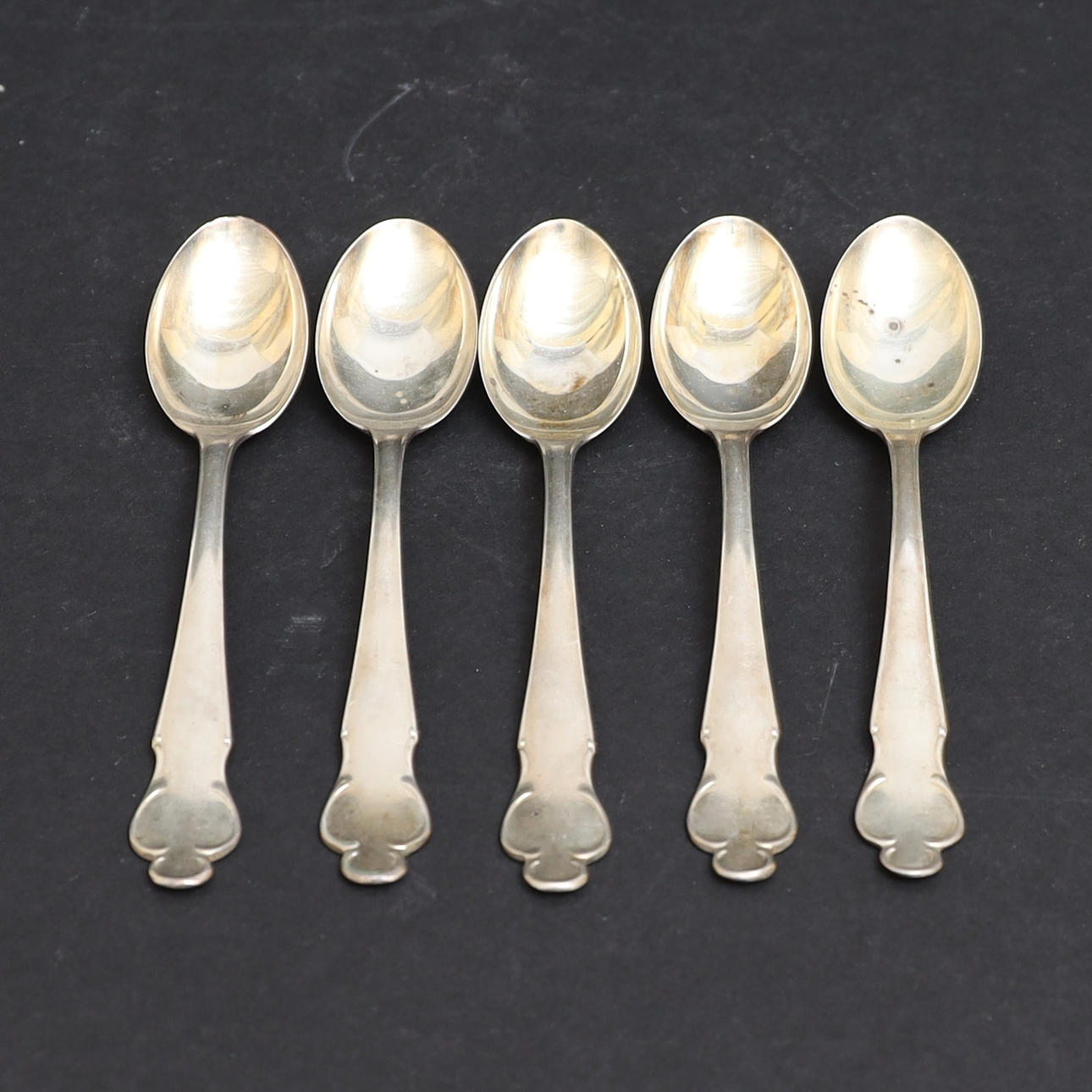 SPOONS, DISA, 5 pcs, SILVER.