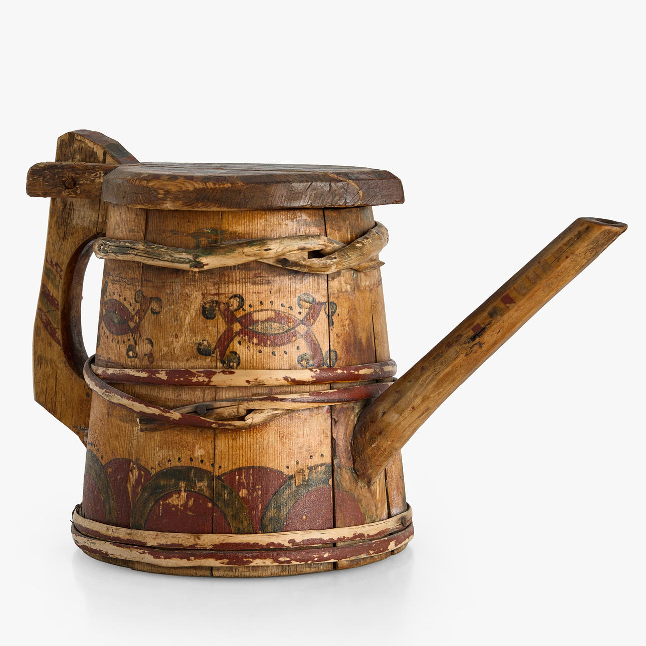 PIPE TANKARD, 19th century.