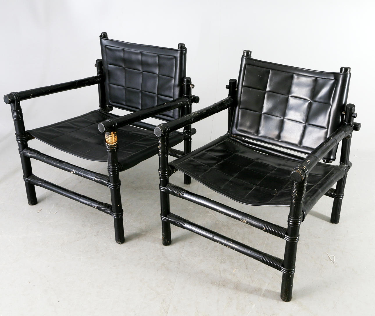 SAFARISTOLAR, 1 par, möjligen Slettvoll, Norge, 1900-tal.