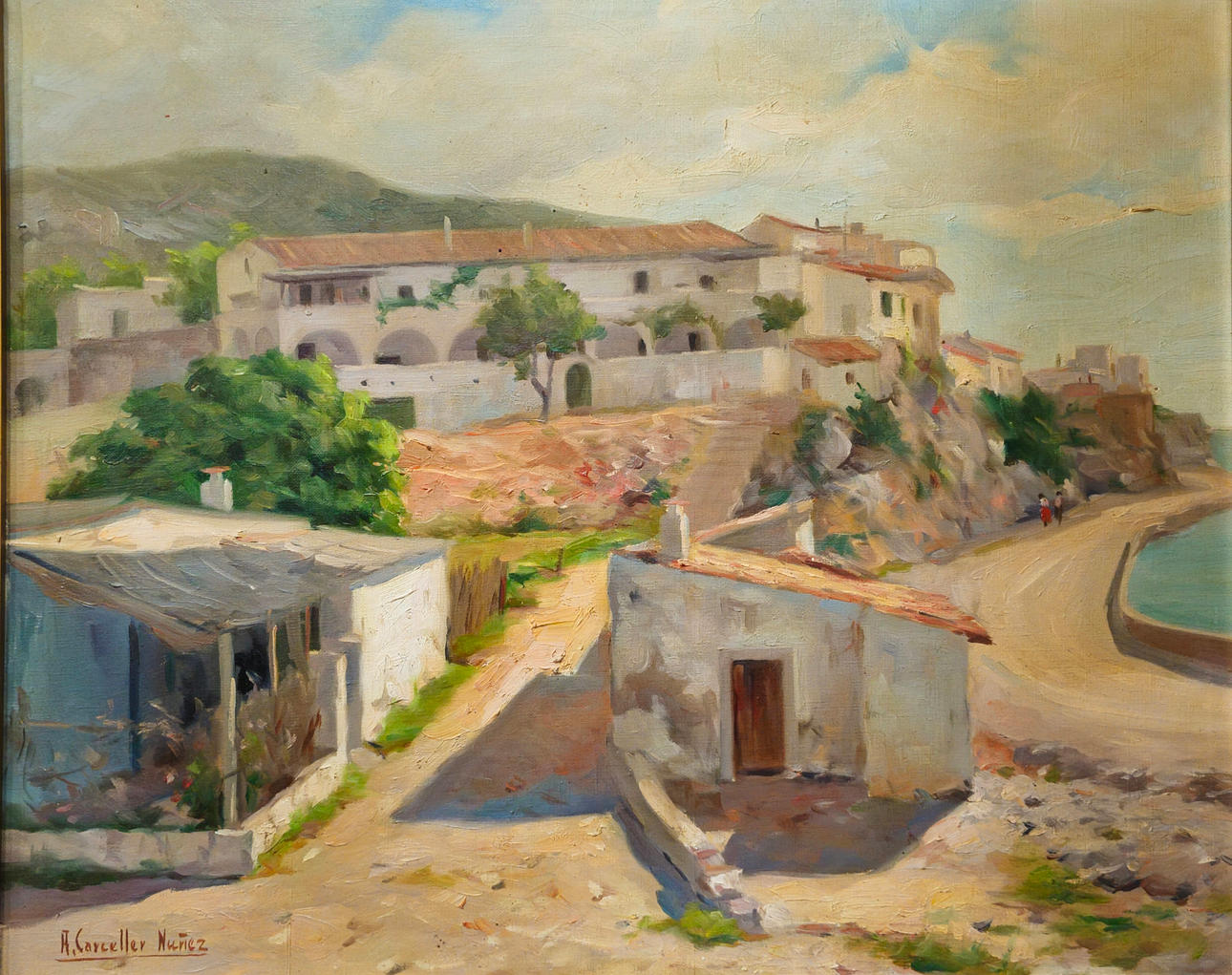 ANDRÉS CARCELLER NUÑEZ. Kustlandskap.