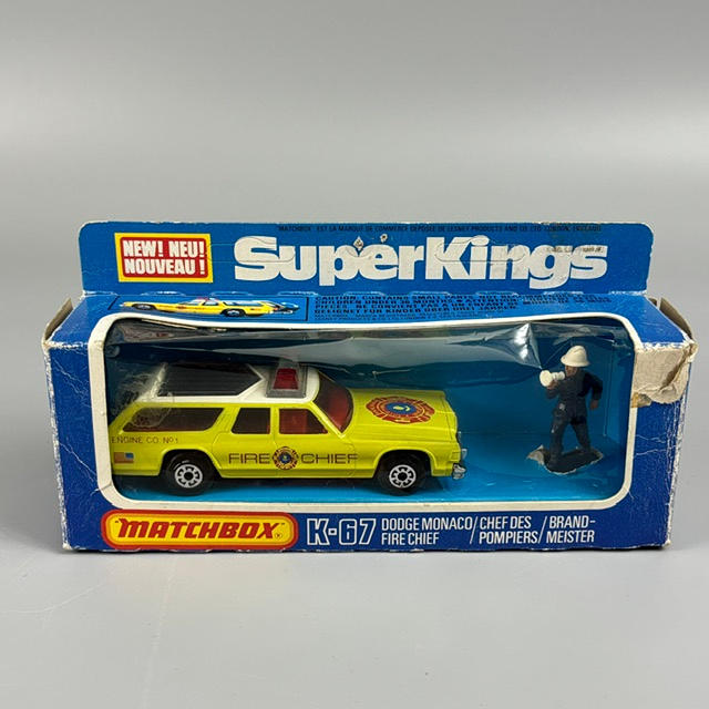 MATCHBOX DODGE FIRE CHIEF K-67.