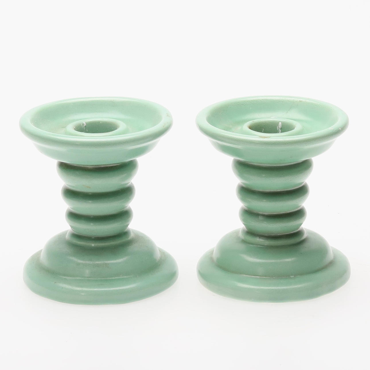 CANDLESTICKS, Arthur Gefle Porslinsfabrik, 1930s/40s.