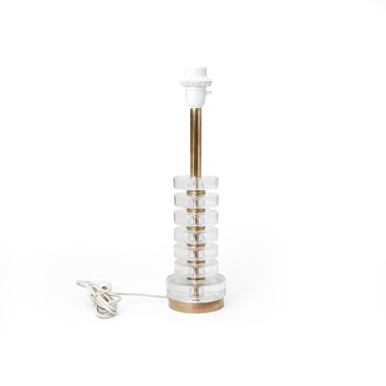CARL FAGERLUND. Table lamp, model RD 1983, Orrefors.