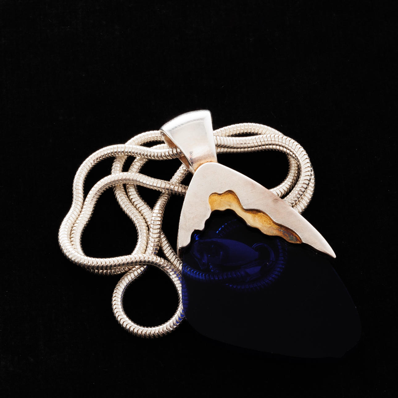 COLLIER med hänge, Sterlingsilver.