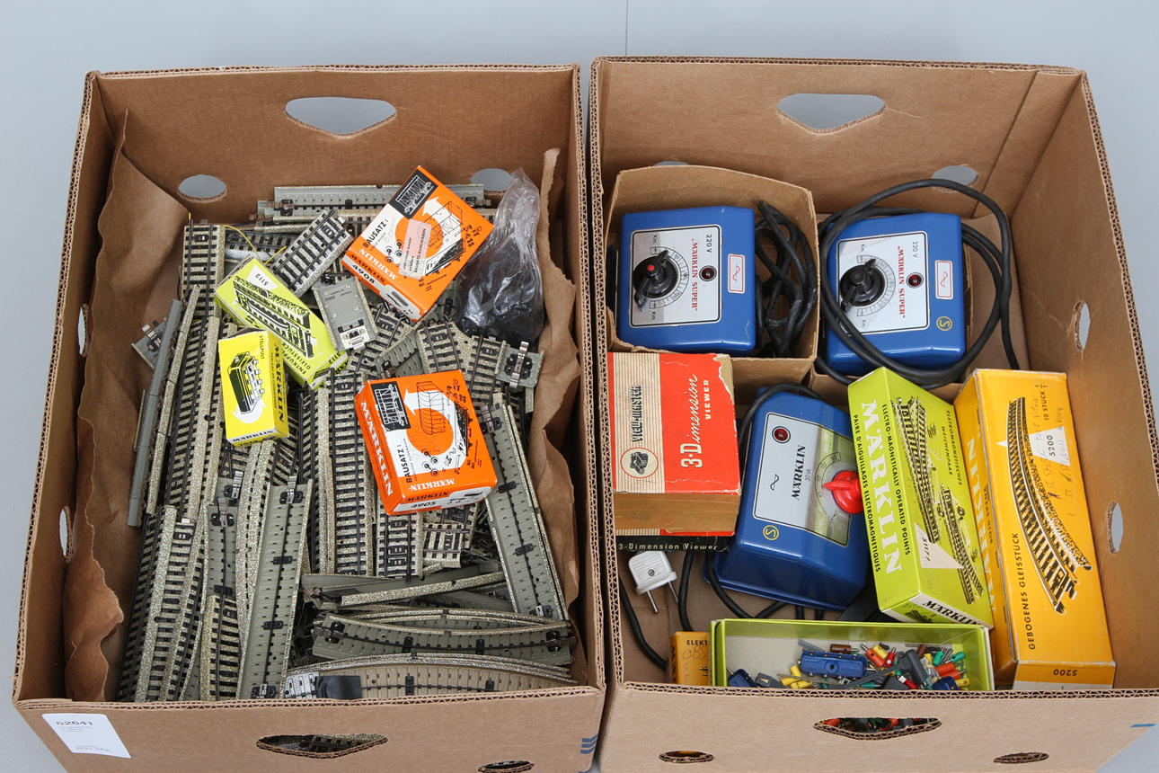 TÅGBANEDELAR, Märklin, Tyskland.