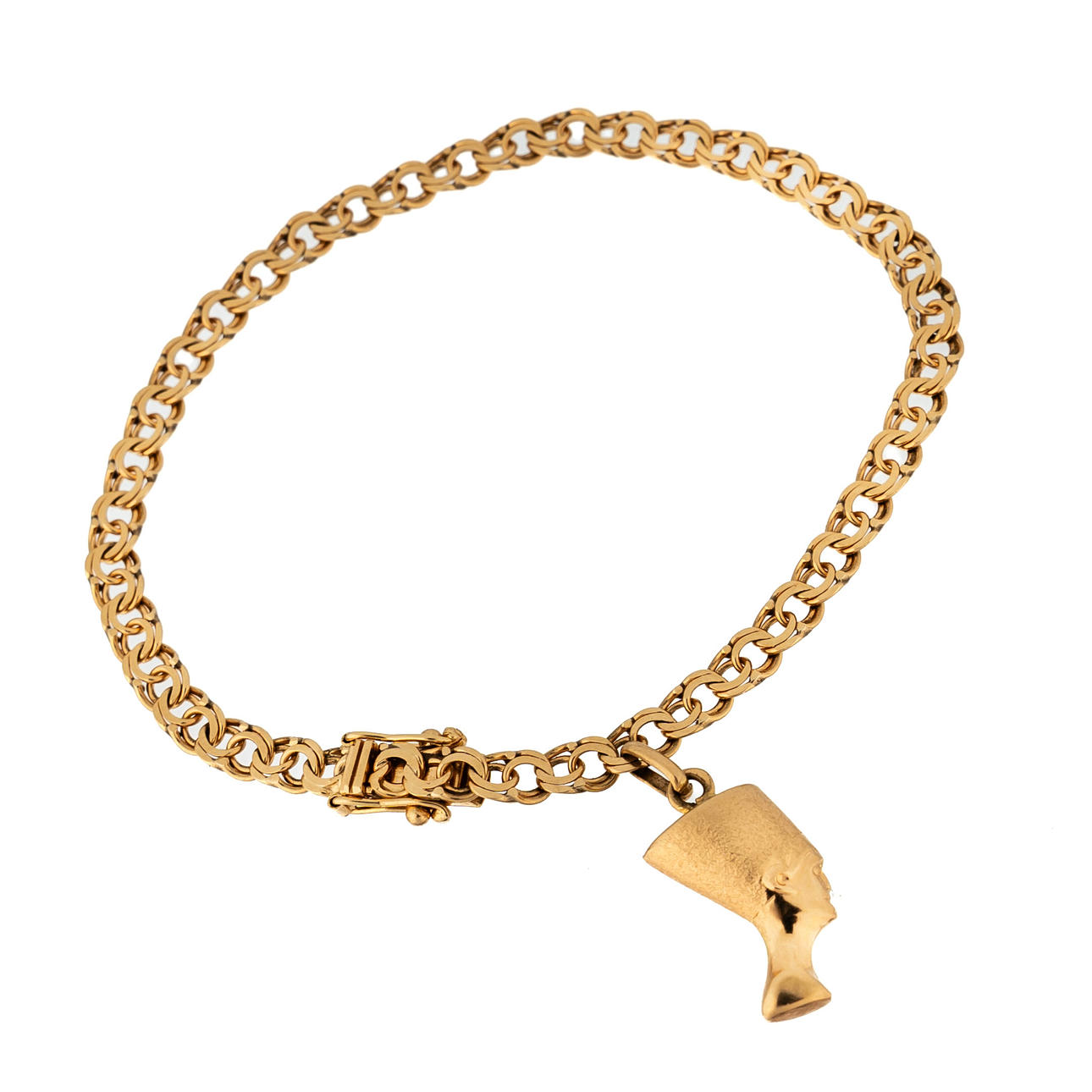 BRACELET, Gold, 18k, with charm.
