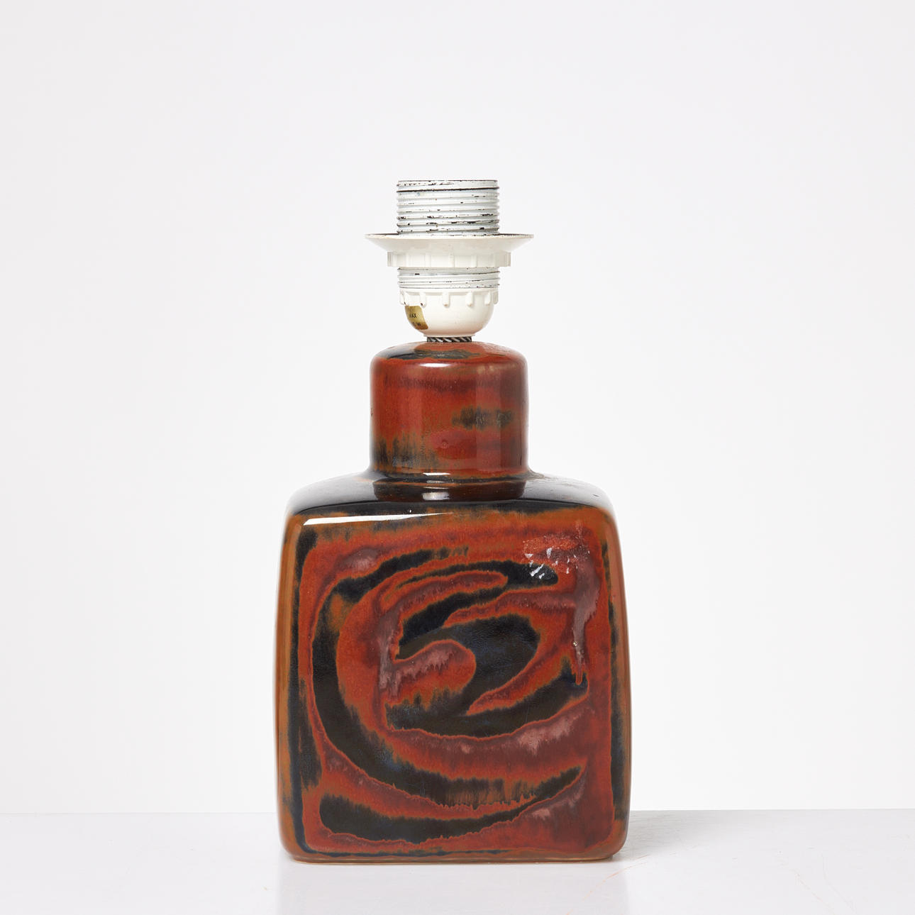 CARL-HARRY STÅLHANE. Table lamp, Rörstrand, Sultan, glazed.