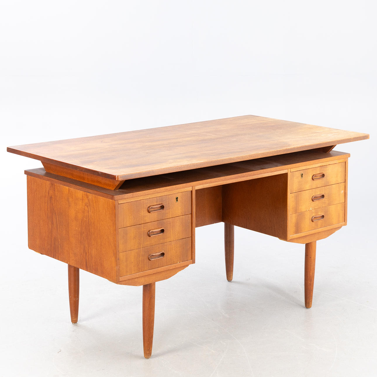 Freestanding desk, teak, 1960s.
