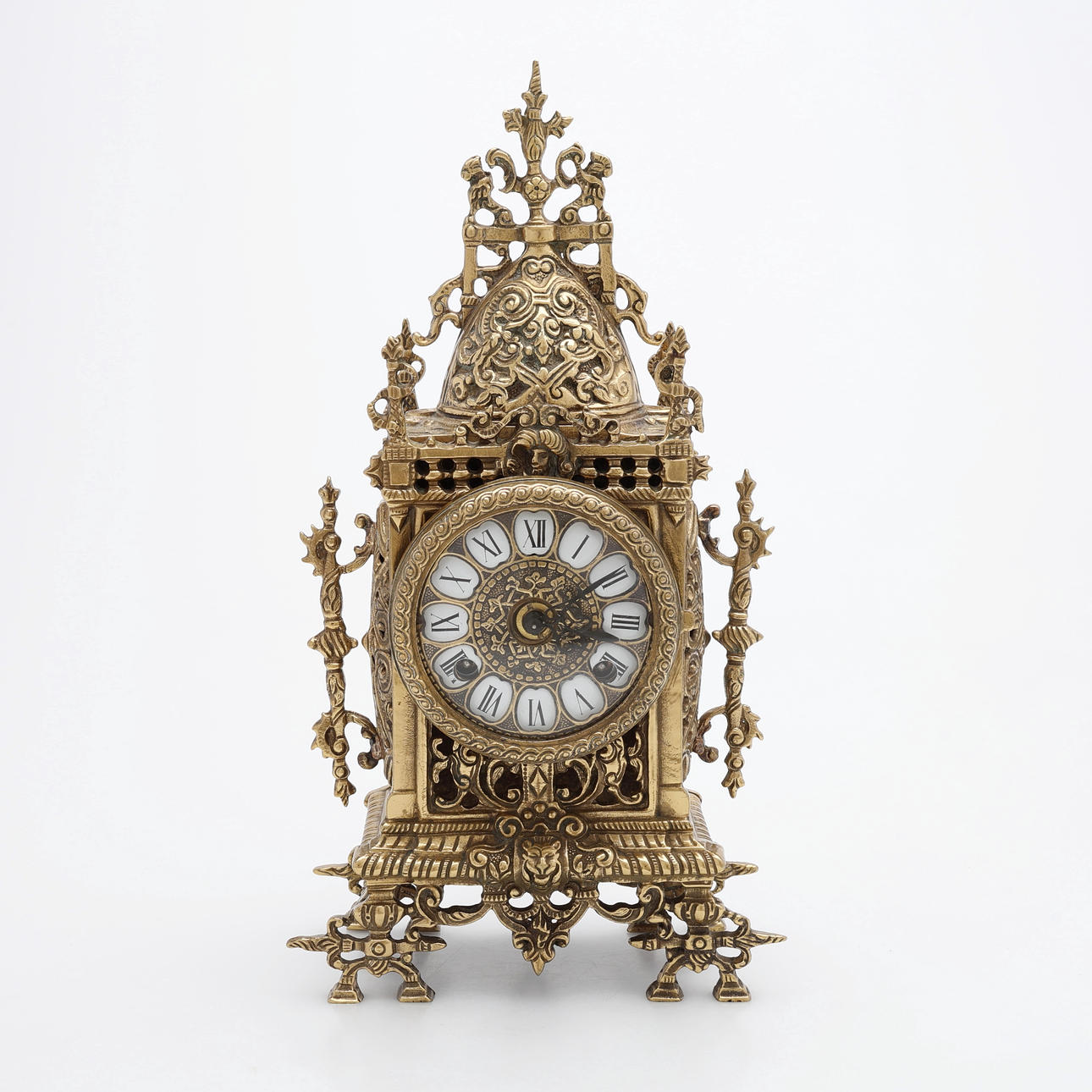 TABLE CLOCK, GENFA, 20TH CENTURY.