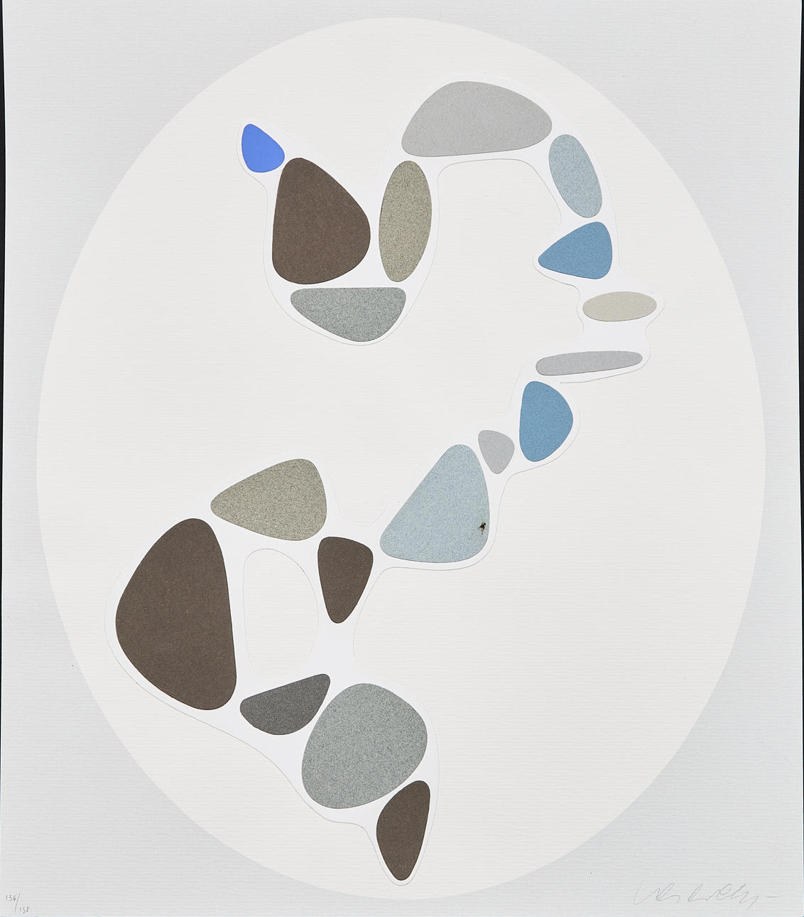 VICTOR VASARELY. "Sauzon".