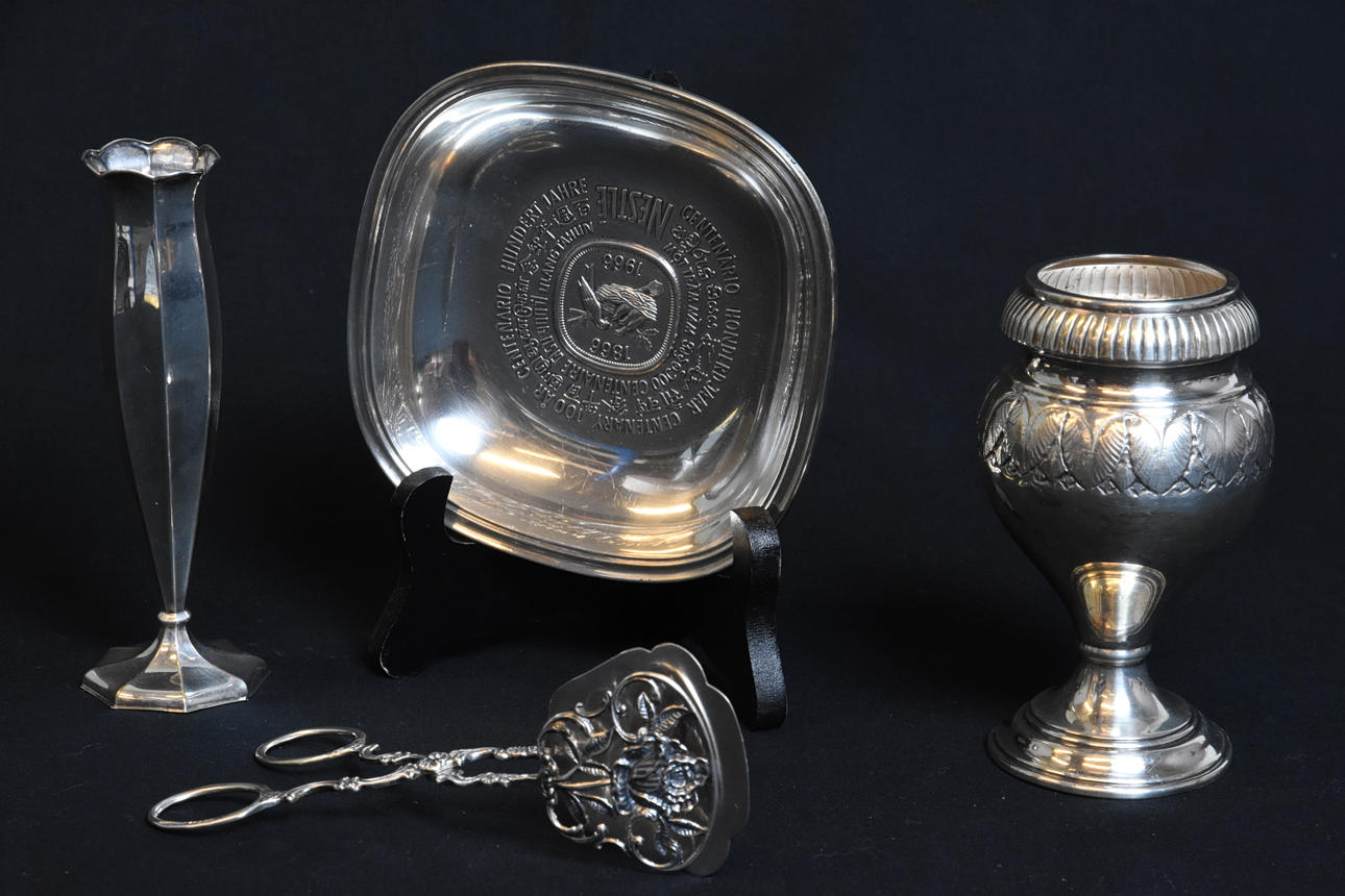 SILVER, 4 delar, vikt 267 g.