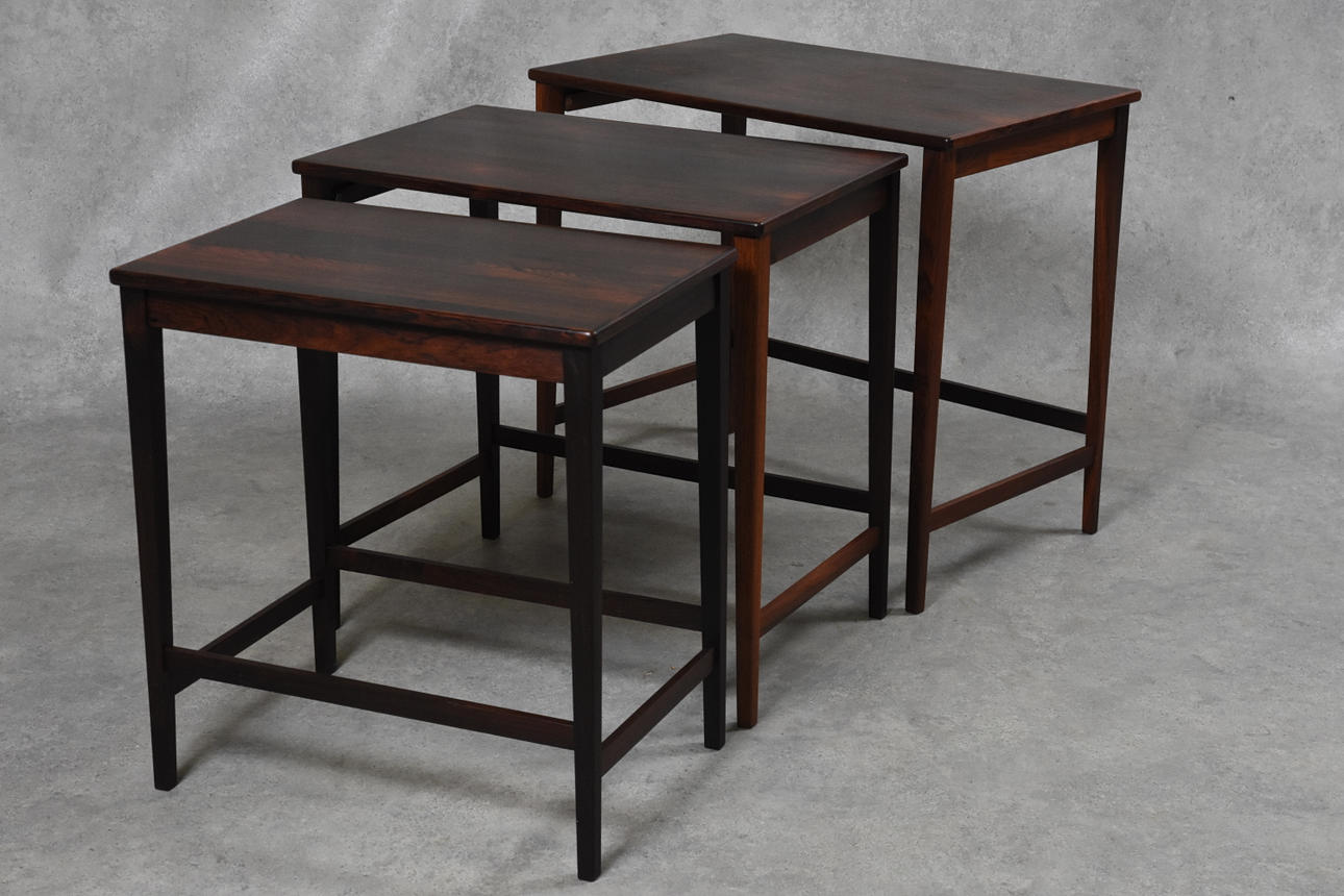 SATSBORD, palisander, 1960-tal.