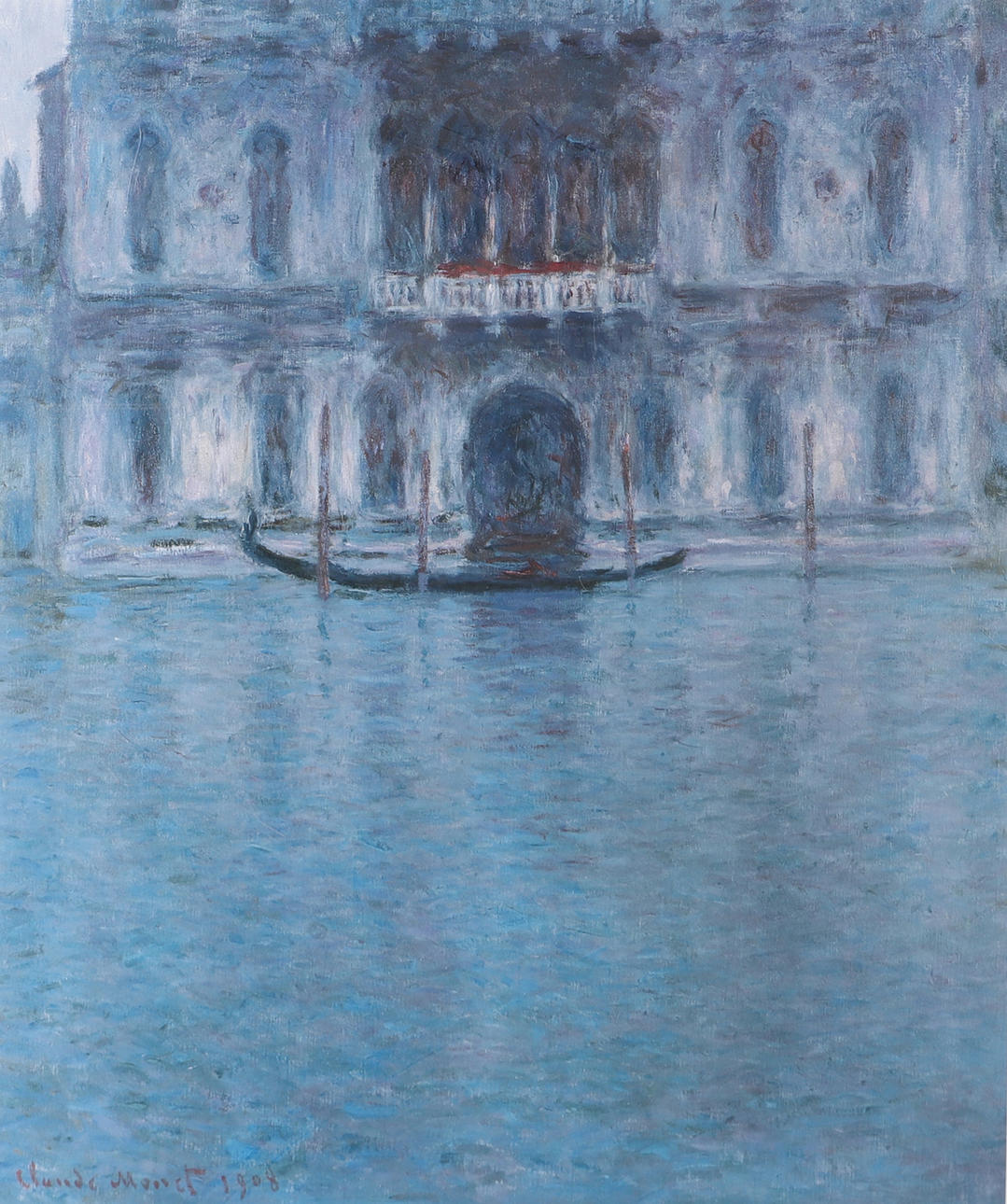 AFTER CLAUDE MONET. Exhibition poster.