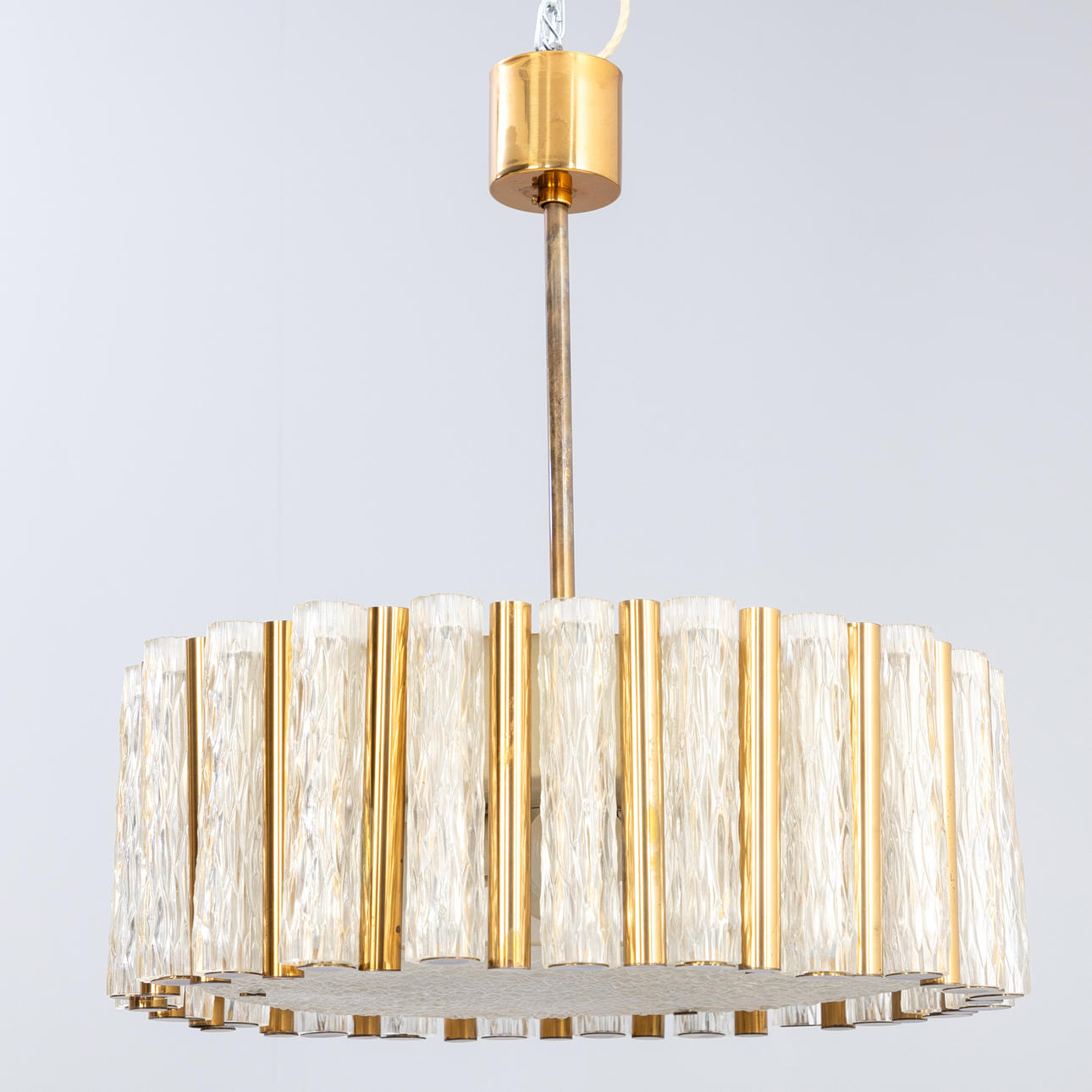 Kaiser Leuchten, large chandelier, 1960s.