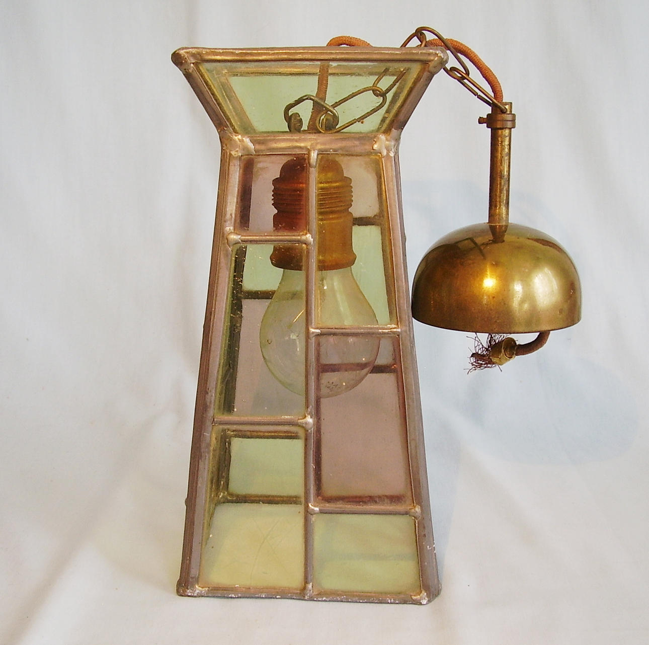 BLY GLAS LAMPA BAUHAUS ERA.