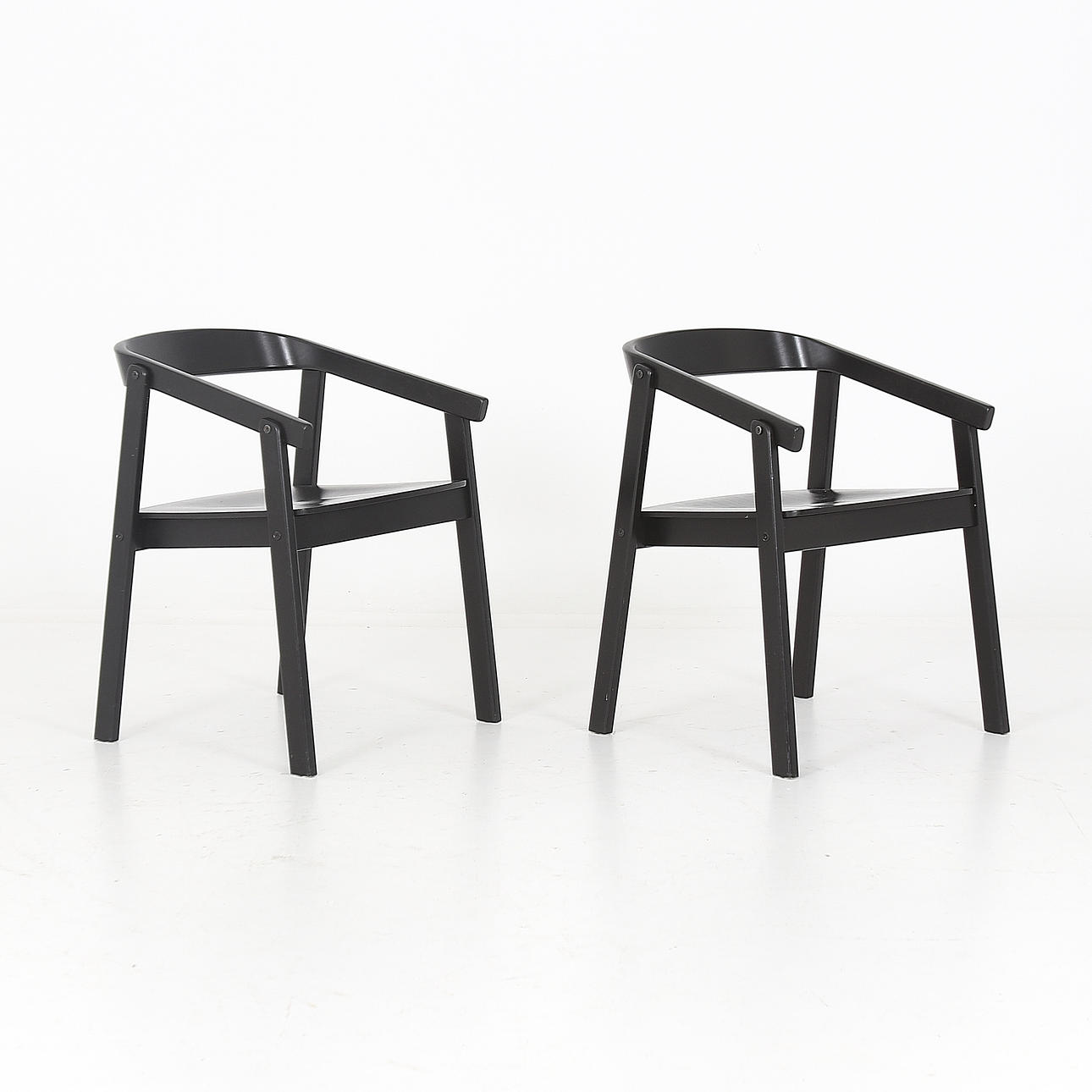CHAIRS, a pair, "Stockholm", Ikea.