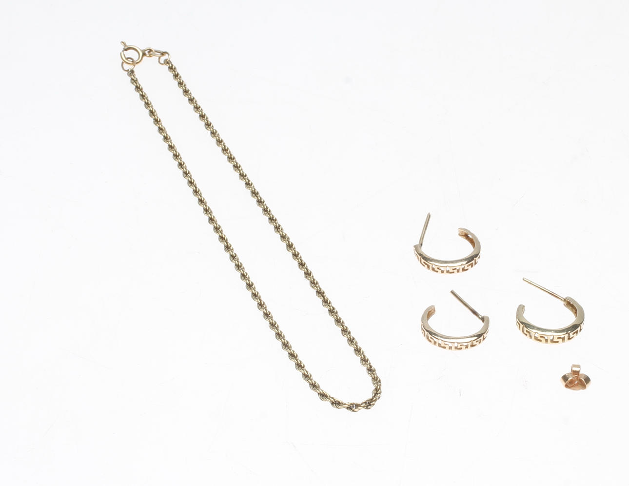 GULDSMYCKEN, 14-18k guld, vikt ca 7 gr.