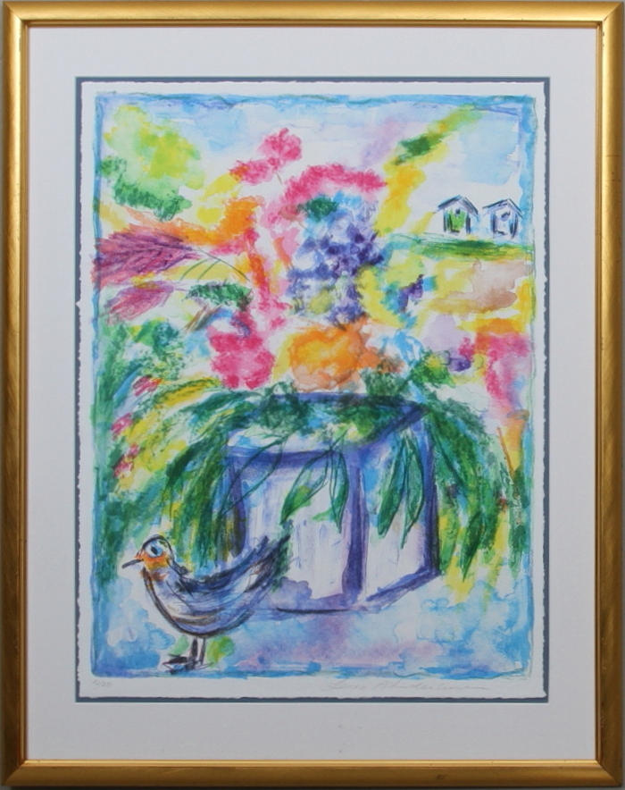 LENA LINDERHOLM. litografi, sign o numr 72/290.