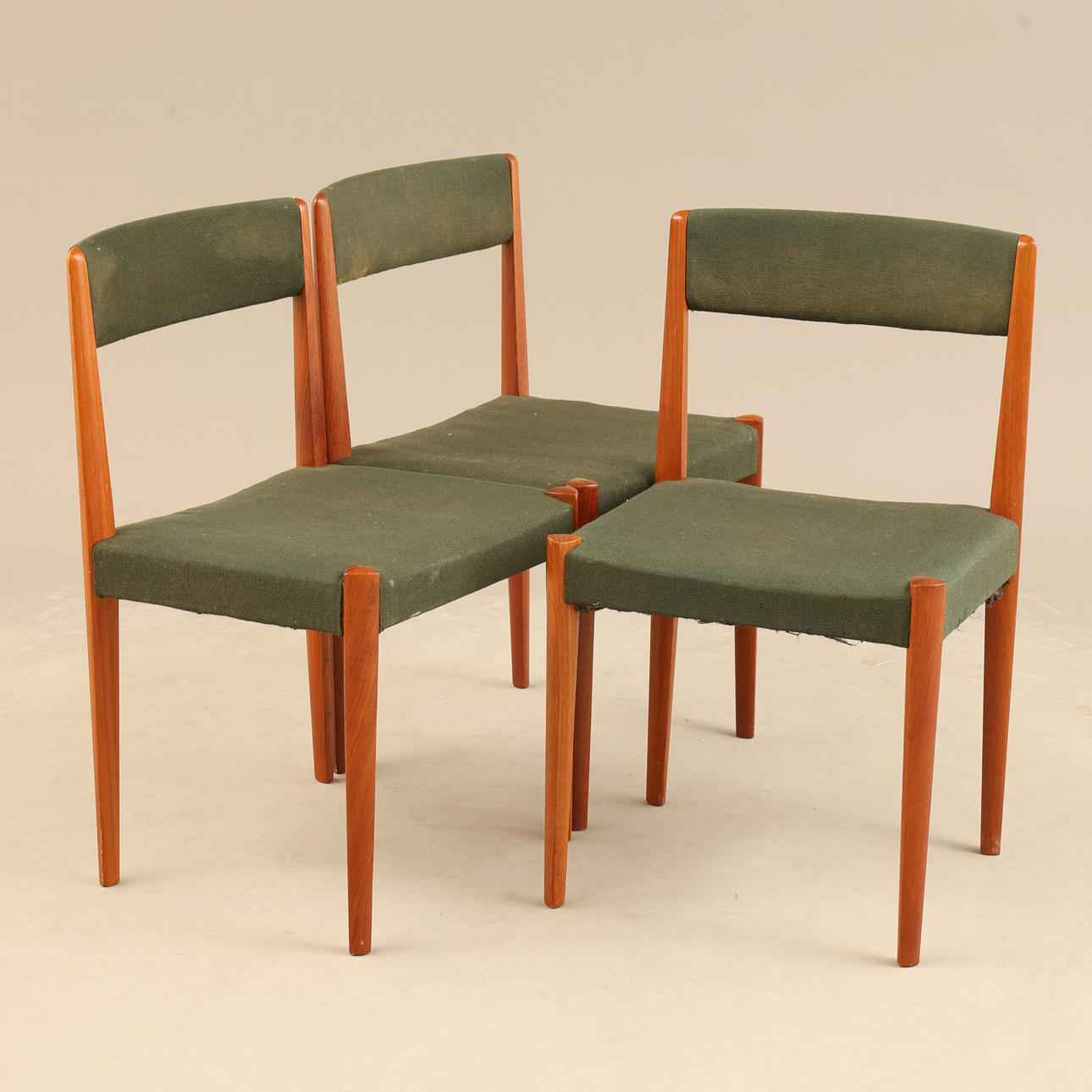 CHAIRS, 3 pieces, Denmark.
