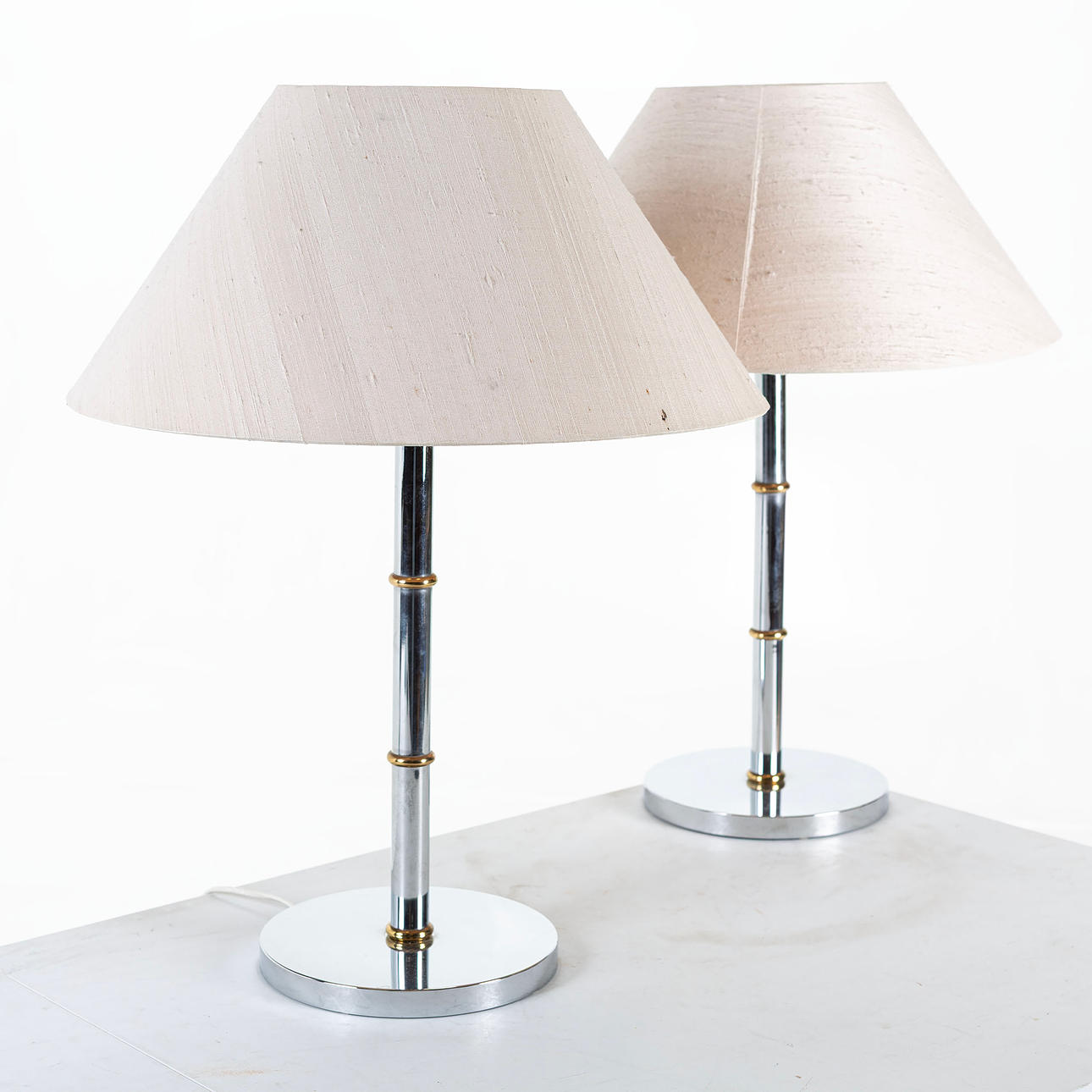 TABLE LAMPS, a pair, Bergboms model 103, 1970s.